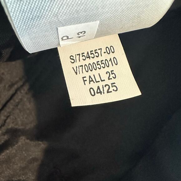 Banana Republic Mid Rise Straight Sloan Pant Black 8 754557 - Picture 9 of 12